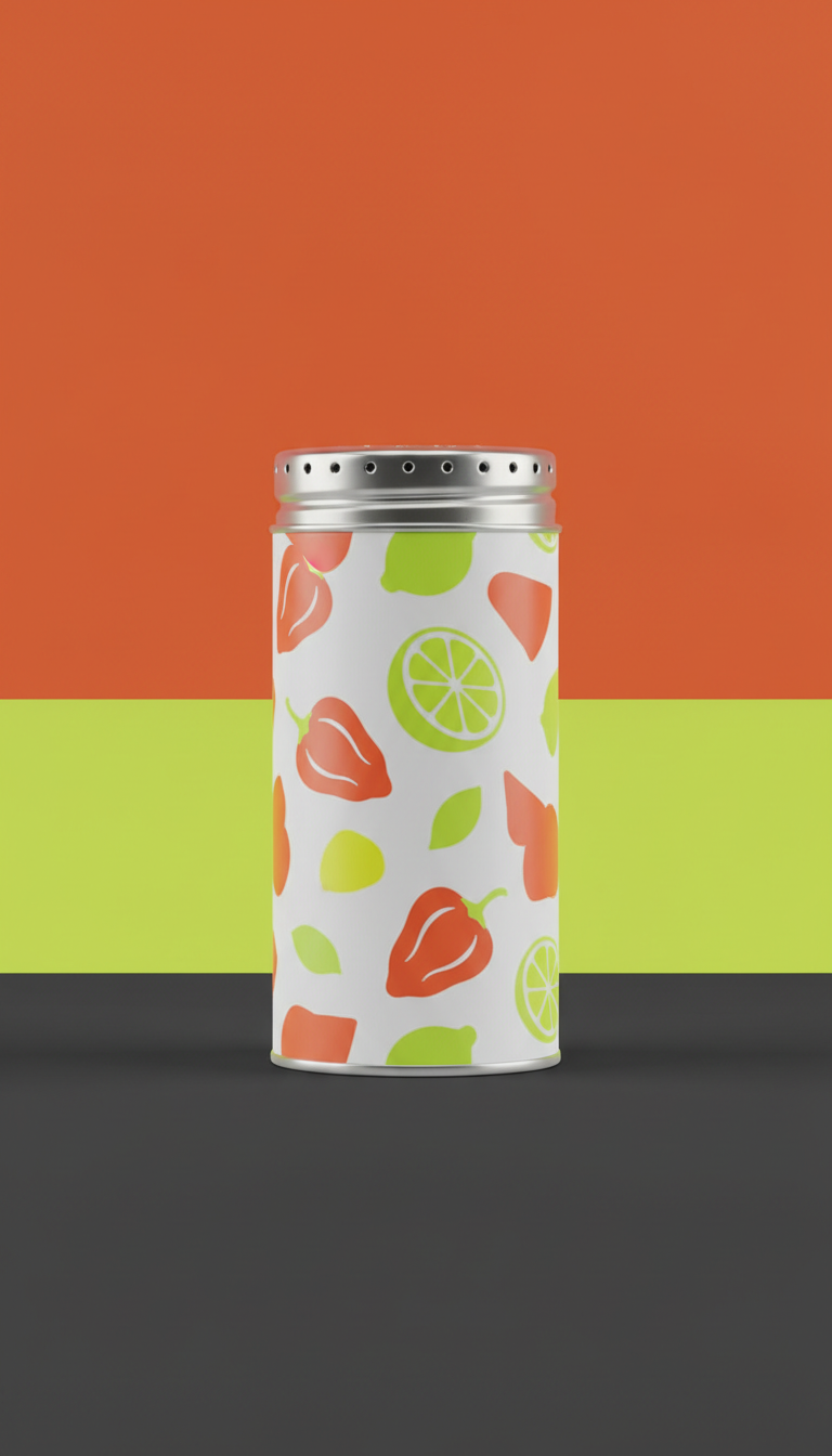 Habanero Lime Beer Salt Shaker Tin