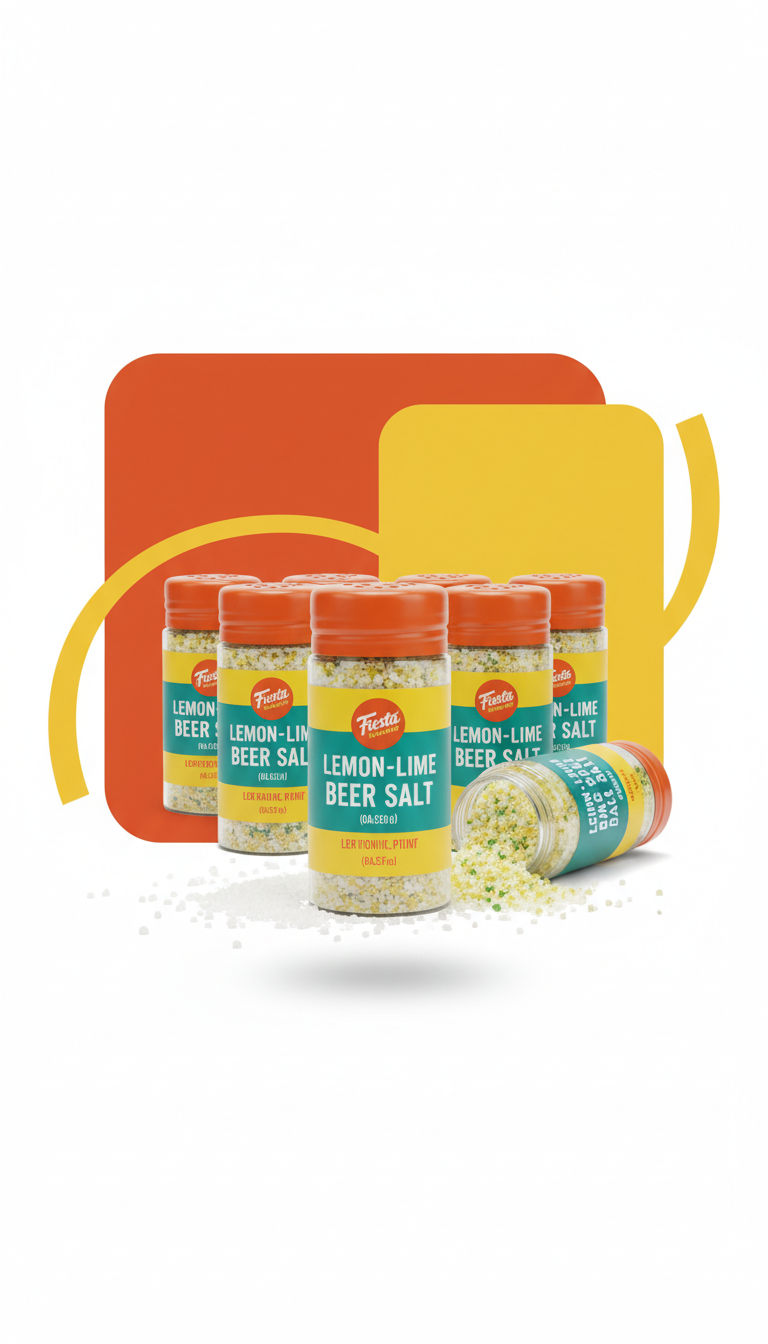 Fiesta Lemon-Lime Beer Salt Shaker